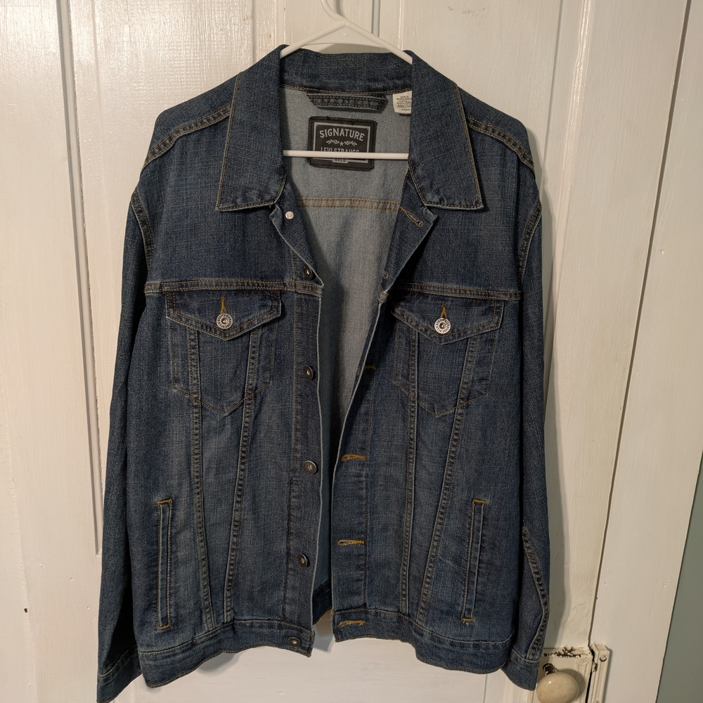 Signature Blue Lightweight Shirt Jacket Timeless Style